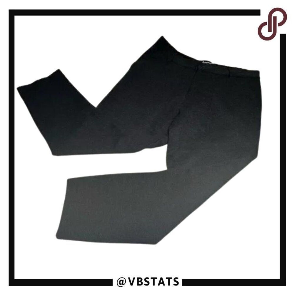 Betabrand Charcoal Gray Bootcut Yoga Dress Pants Size 32x30